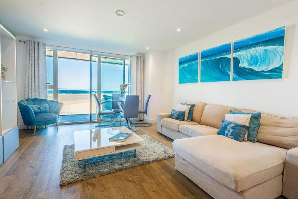 Luxury Beach Apartment Perranporth Luaran gambar